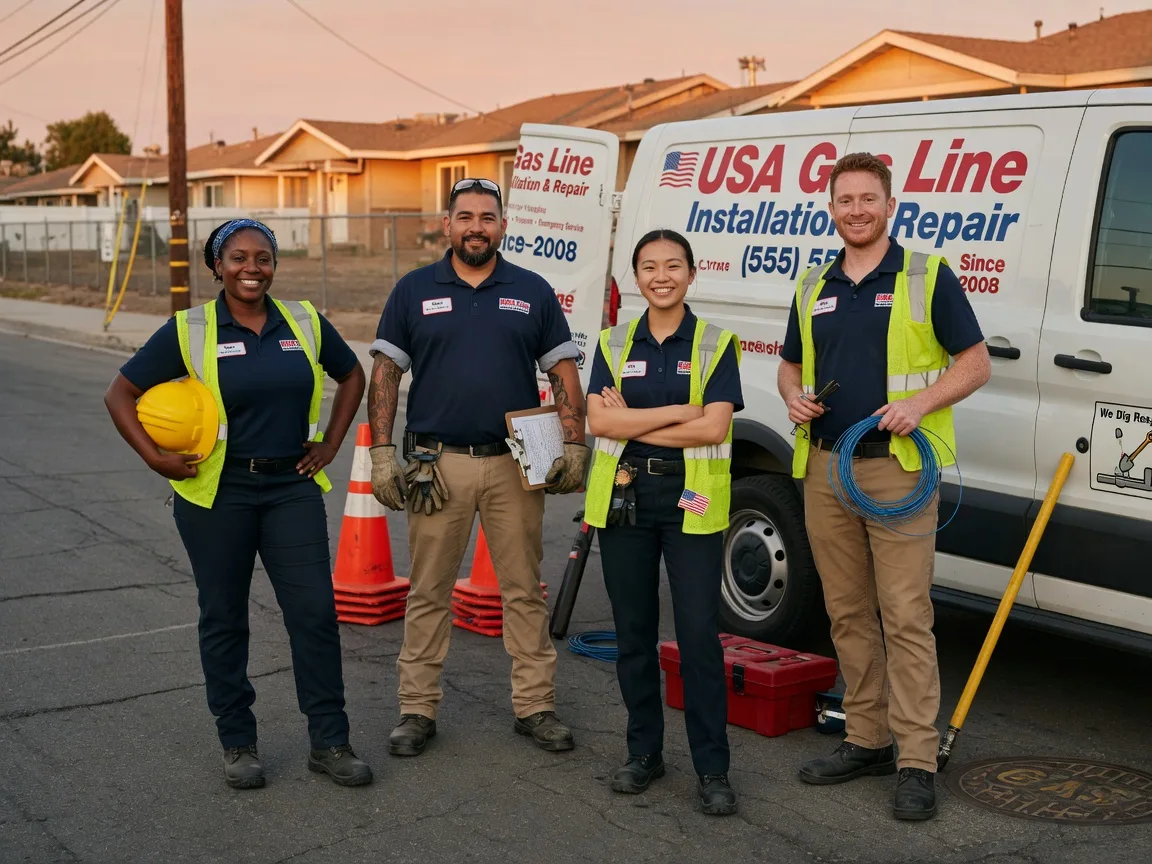 Gas Line Installation company in Ivesdale, IL
